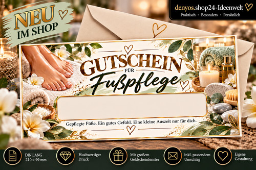 Geldgeschenk fußpflege - geldgeschenk,