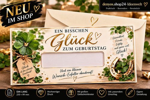 Geldgeschenk geburtstag glück - geburtstag,