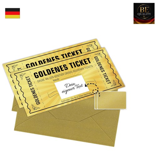 Wenmthg goldenes ticket - goldenes,
