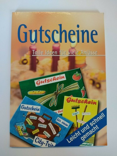 Buch gutscheine tolle ideen - buch:,