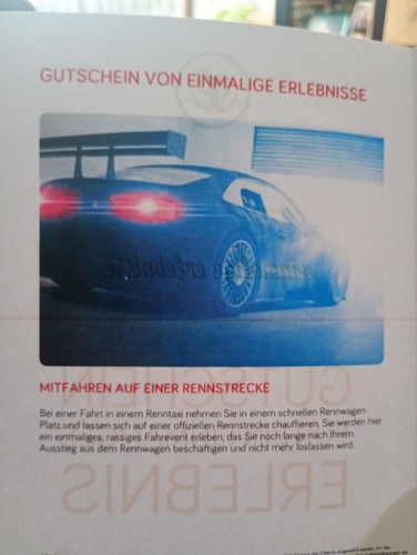 Gutschein runden renntaxi - gutschein, 3