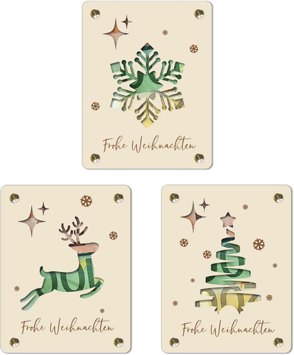 Weihnachtliche holzbox für - weihnachtliche,