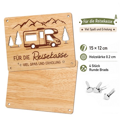 Reise geldgeschenk holz - geldgeschenk,